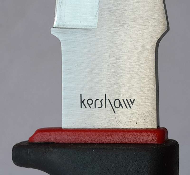 Vintage Kershaw 1011L Hunting Knife. Original Leather Sheath And Box.