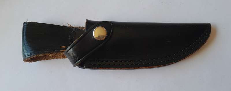 Vintage Kershaw 1011L Hunting Knife. Original Leather Sheath And Box.