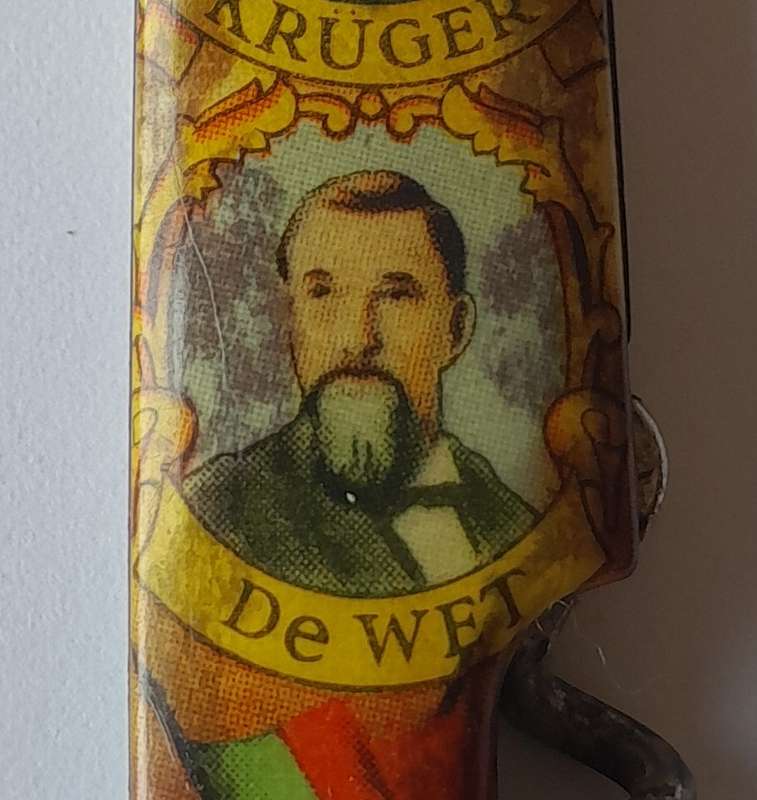 Rare Vintage Paul Kruger And De Wet Folding Knife By Richards, Sheffield.