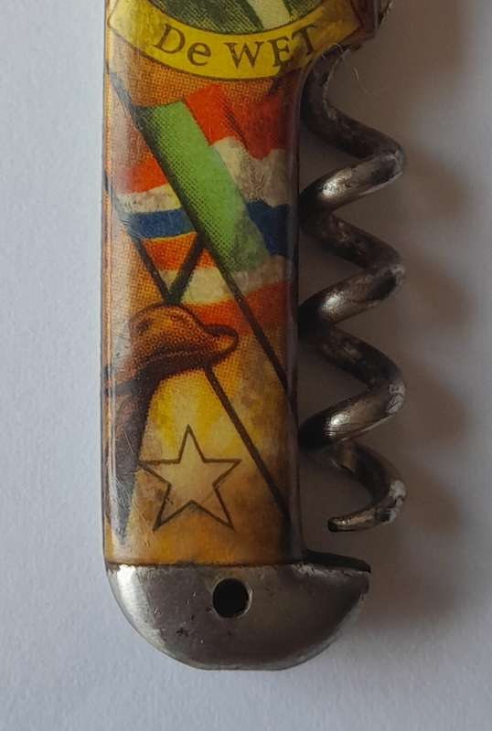 Rare Vintage Paul Kruger And De Wet Folding Knife By Richards, Sheffield.