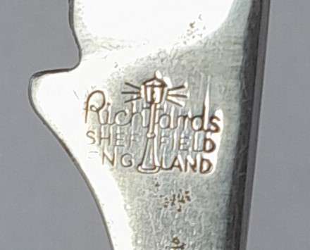 Rare Vintage Paul Kruger And De Wet Folding Knife By Richards, Sheffield.