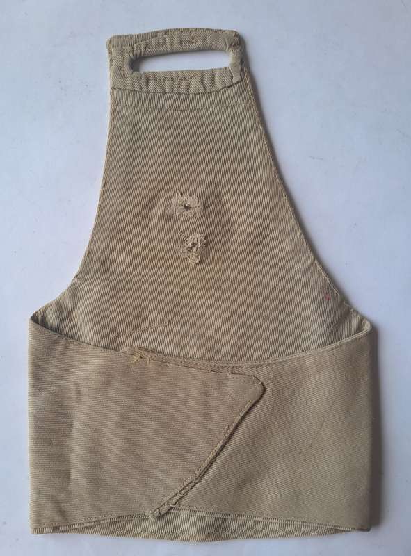 WW2 SA Army Sergeant's Rank Brassard With Orange S.P.F.S Backing.