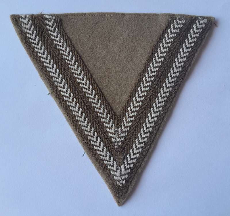 SADF Pair Corporal Rank Stripes.  Detex, JHB, 1967.