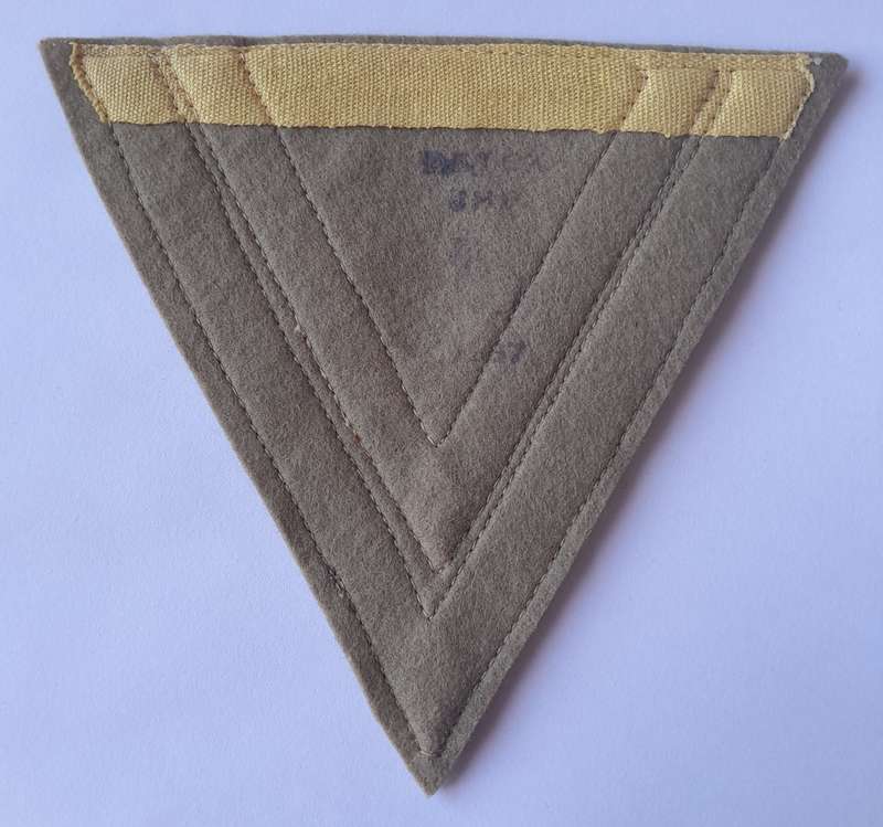 SADF Pair Corporal Rank Stripes.  Detex, JHB, 1967.