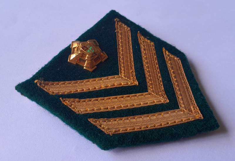 Pair SA Prison Service Staff Sergeant Ranks.
