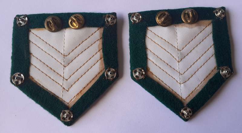 Pair SA Prison Service Staff Sergeant Ranks.