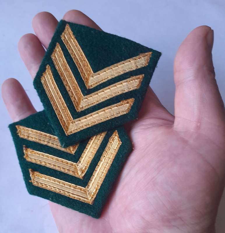 Pair SA Prison Service Sergeant Ranks.
