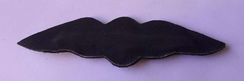 Early SA Airforce Pilots Wing Embroidered Badge.