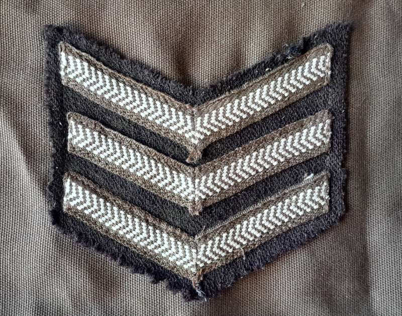 SADF Sergeant Rank Brassard. Excellent Condition.