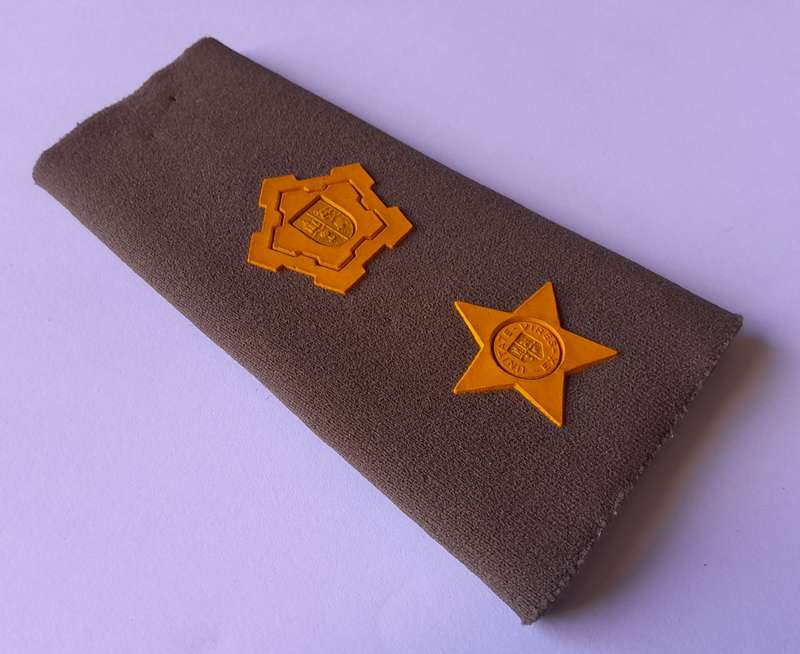 SADF Lieutenant Colonel Slip-on Shoulder Rank.