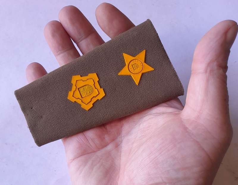 SADF Lieutenant Colonel Slip-on Shoulder Rank.