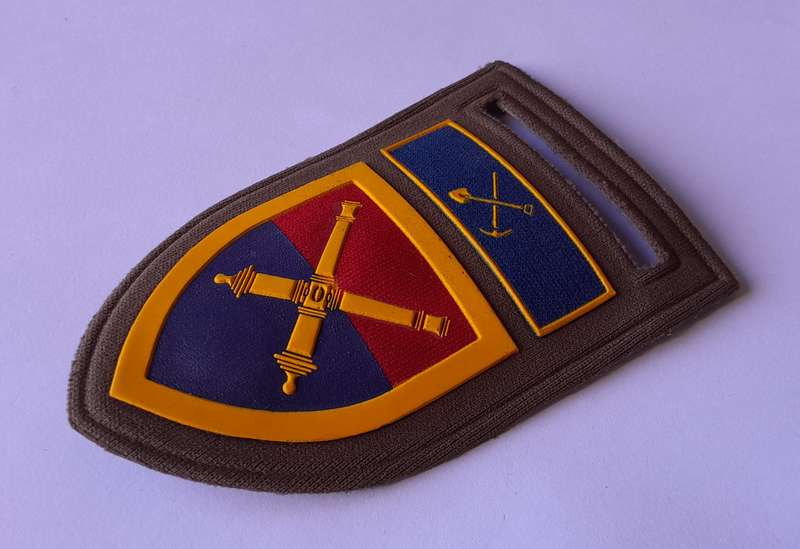 SADF School of Artillery with Northwest Command Bar Tupper Flash.