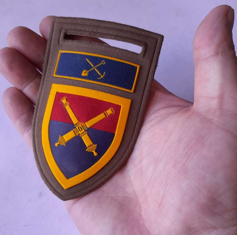 SADF School of Artillery with Northwest Command Bar Tupper Flash.