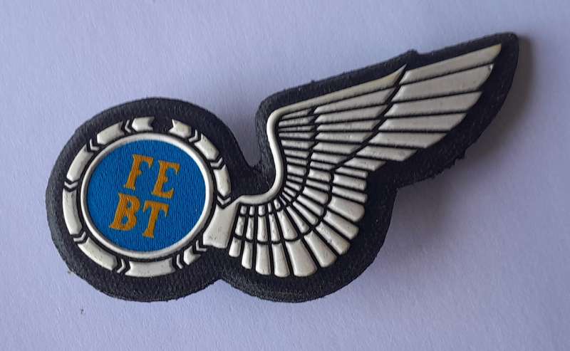 SA Air Force Flight Engineer Badge.  Pins Intact.