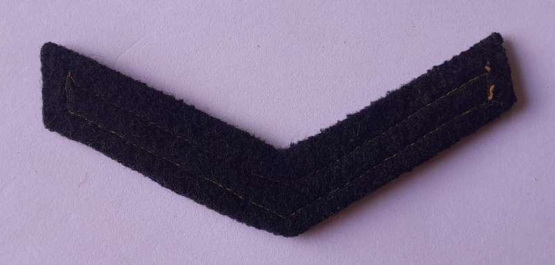 WW2 Canadian Army Lance Corporal Rank Stripe.