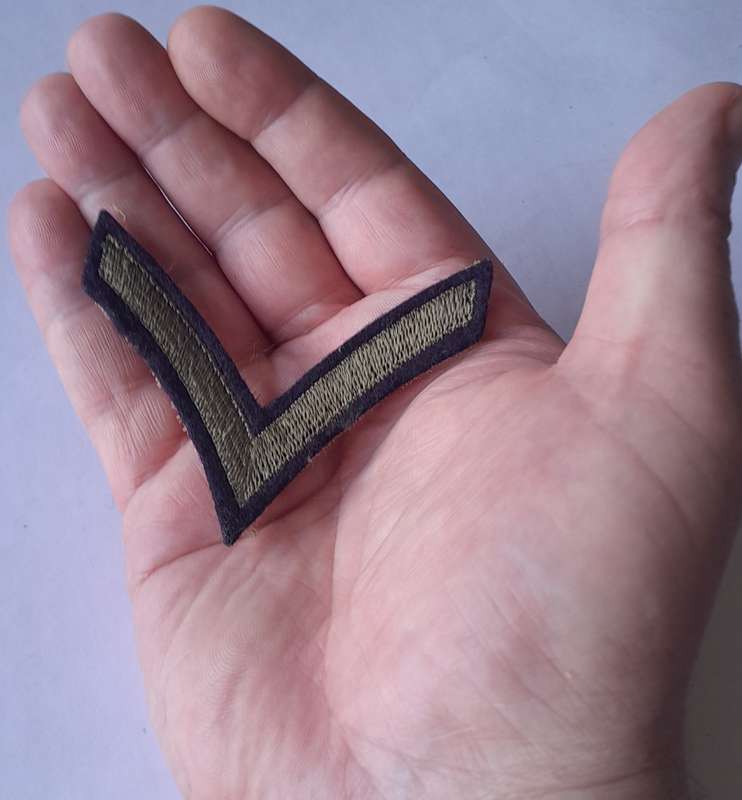 WW2 US Army Lance Corporal Rank Stripe.