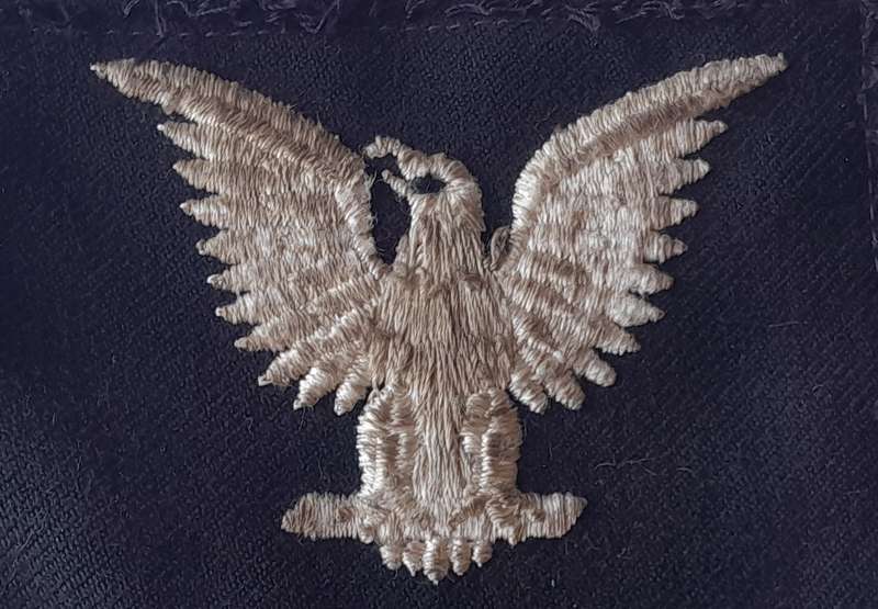 WW2 US Navy Radarman First Class Rating Patch (Large).