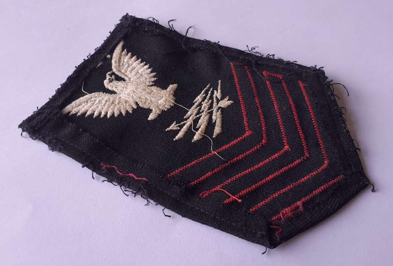 WW2 US Navy Radarman First Class Rating Patch (Large).