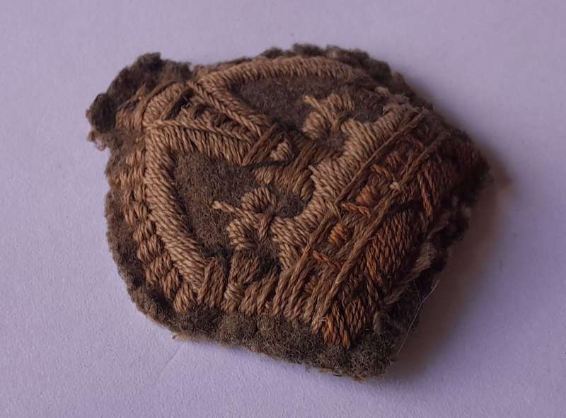 WW2 British Army Sergeant Major Badge Set.