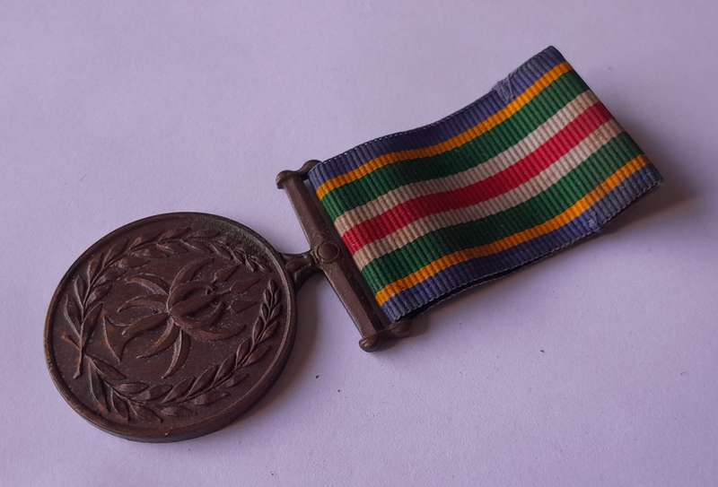 SA Police Reconciliation and Amalgamation Medal.  Numbered. Pin Intact.
