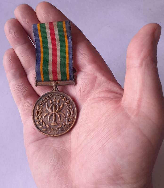 SA Police Reconciliation and Amalgamation Medal.  Numbered. Pin Intact.