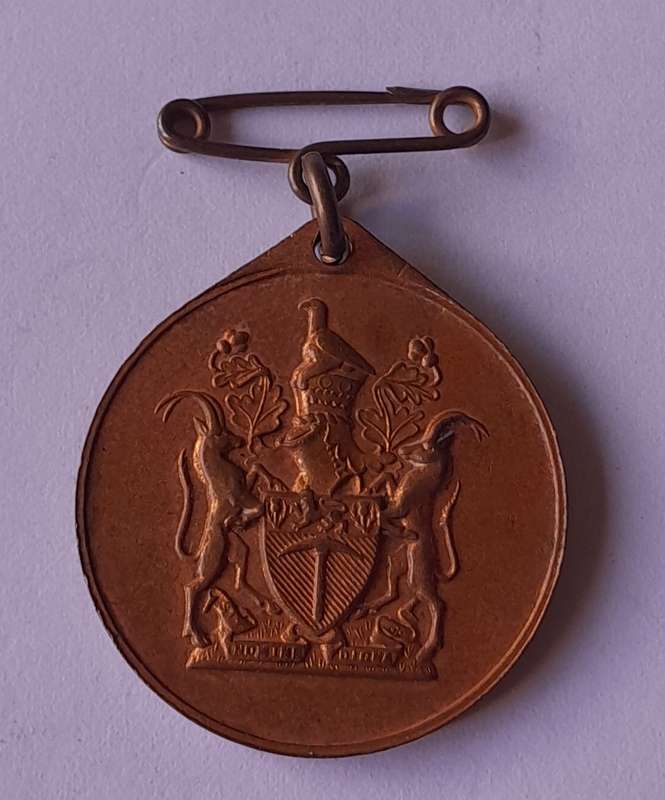 Southern Rhodesia WW2 1939 - 1945 Medallion.