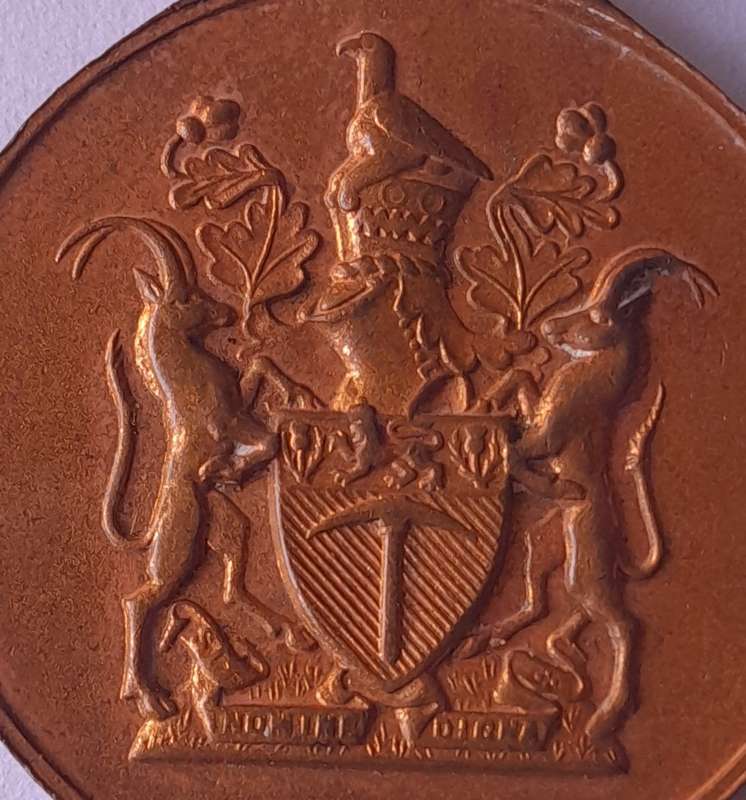 Southern Rhodesia WW2 1939 - 1945 Medallion.
