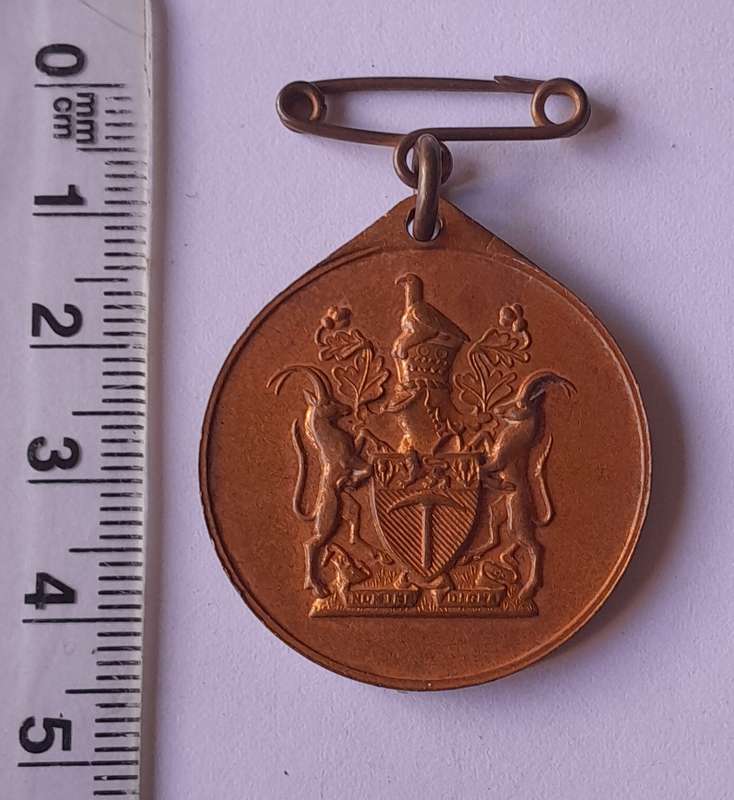 Southern Rhodesia WW2 1939 - 1945 Medallion.