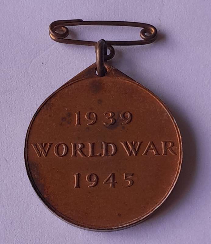 Southern Rhodesia WW2 1939 - 1945 Medallion.