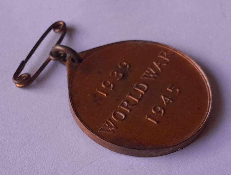 Southern Rhodesia WW2 1939 - 1945 Medallion.