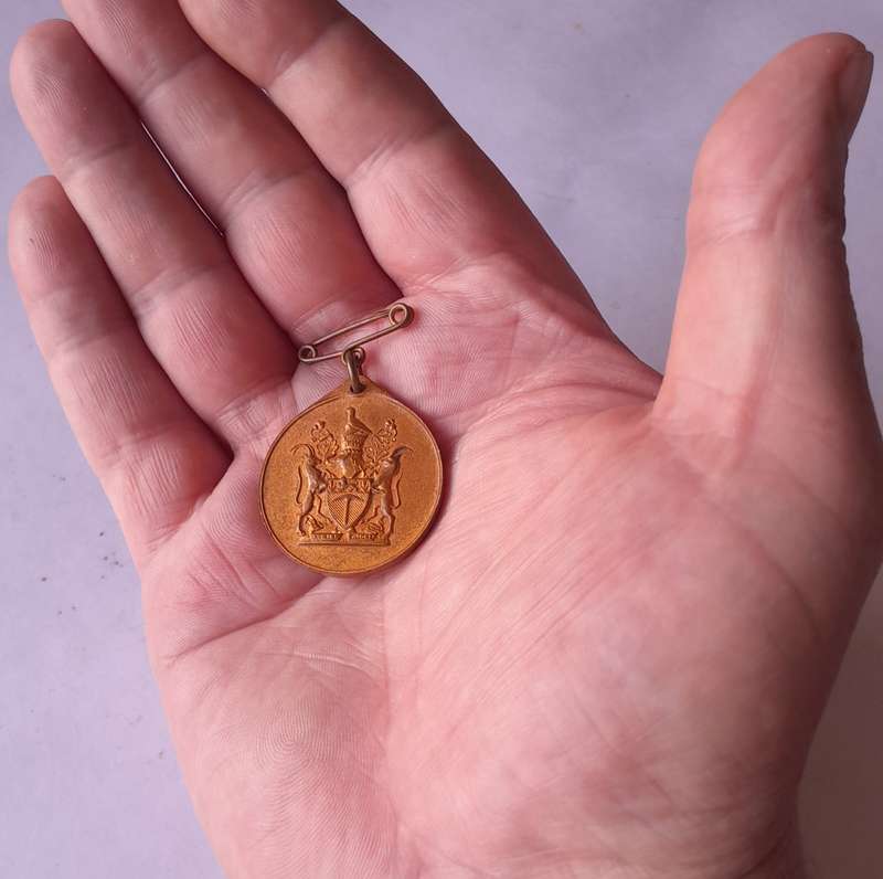 Southern Rhodesia WW2 1939 - 1945 Medallion.