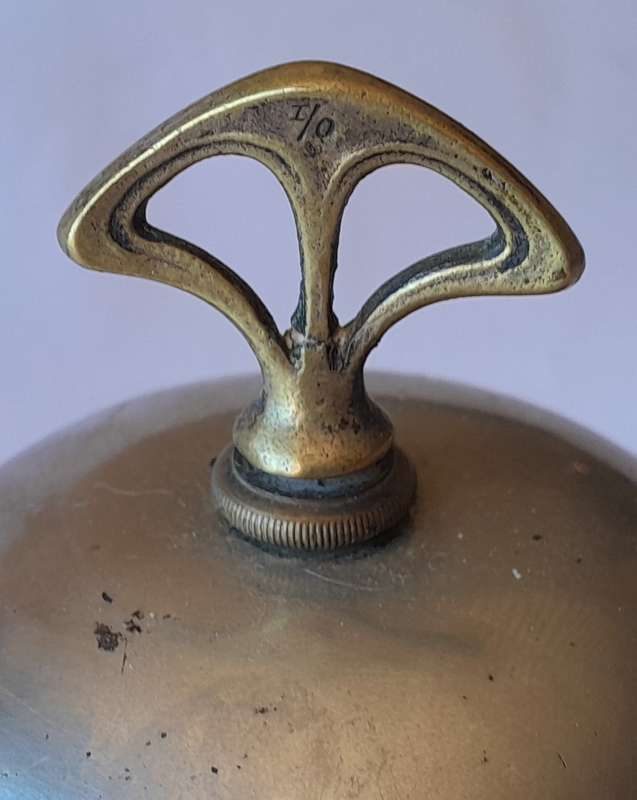 WMF Art Nouveau German Service Bell. Circa 1903-1910. Working.