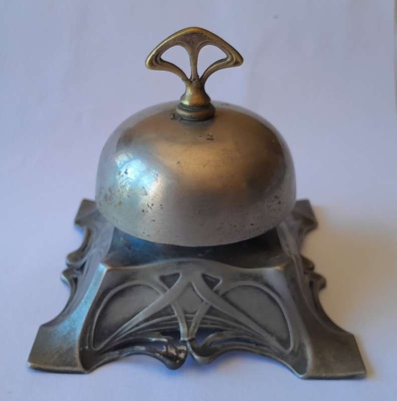 WMF Art Nouveau German Service Bell. Circa 1903-1910. Working.