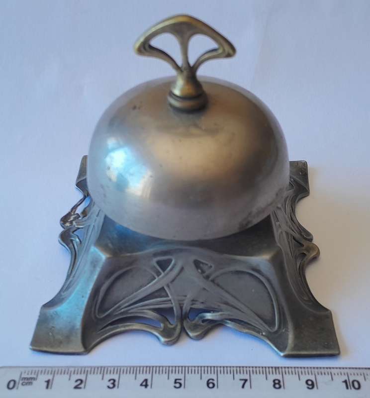 WMF Art Nouveau German Service Bell. Circa 1903-1910. Working.
