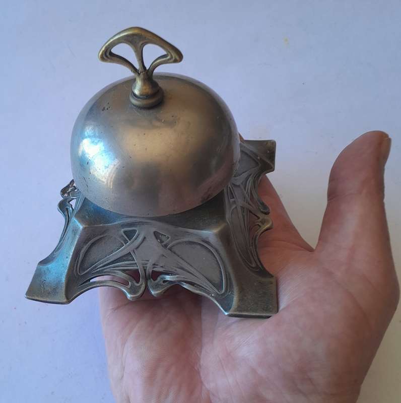 WMF Art Nouveau German Service Bell. Circa 1903-1910. Working.