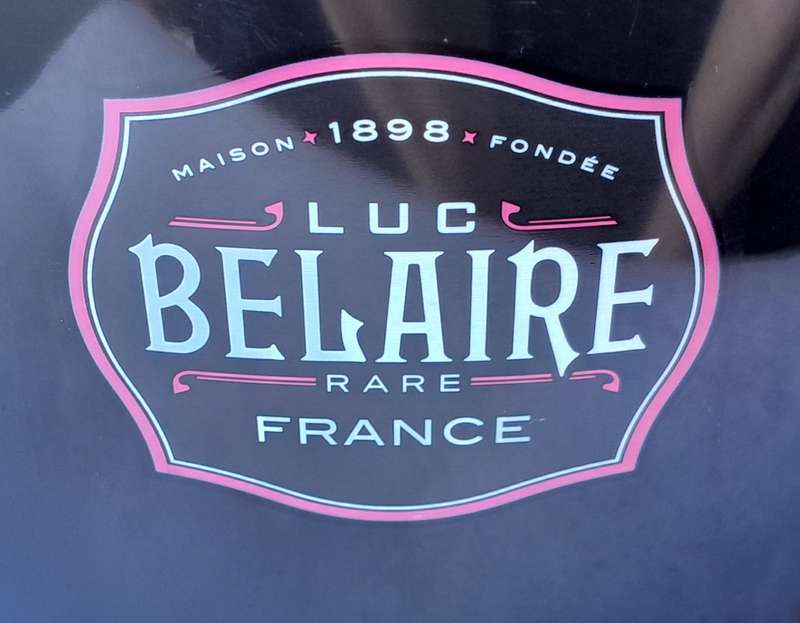 Vintage Luc Belaire Black Lucite Ice Bucket (Large). 34.5 cm.
