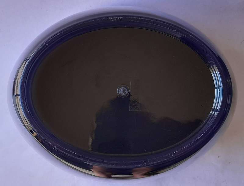 Vintage Luc Belaire Black Lucite Ice Bucket (Large). 34.5 cm.