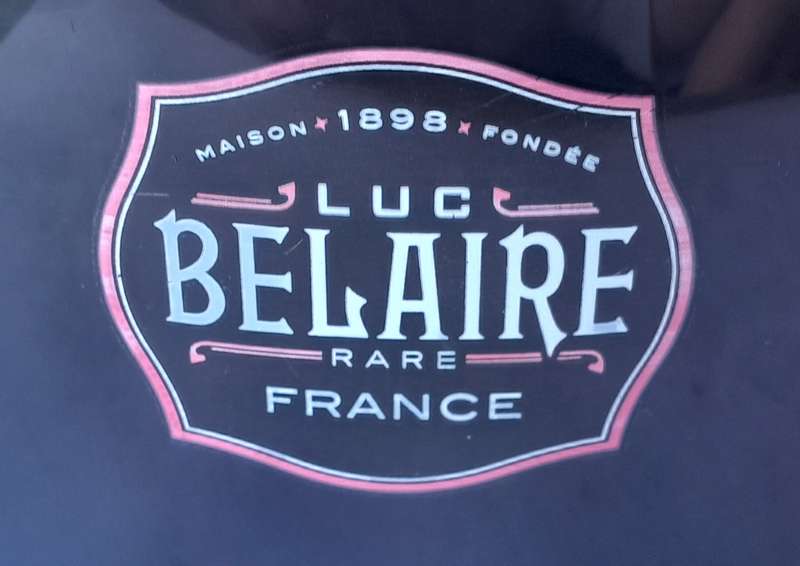 Vintage Luc Belaire Black Lucite Ice Bucket (Medium). 26.5cm.