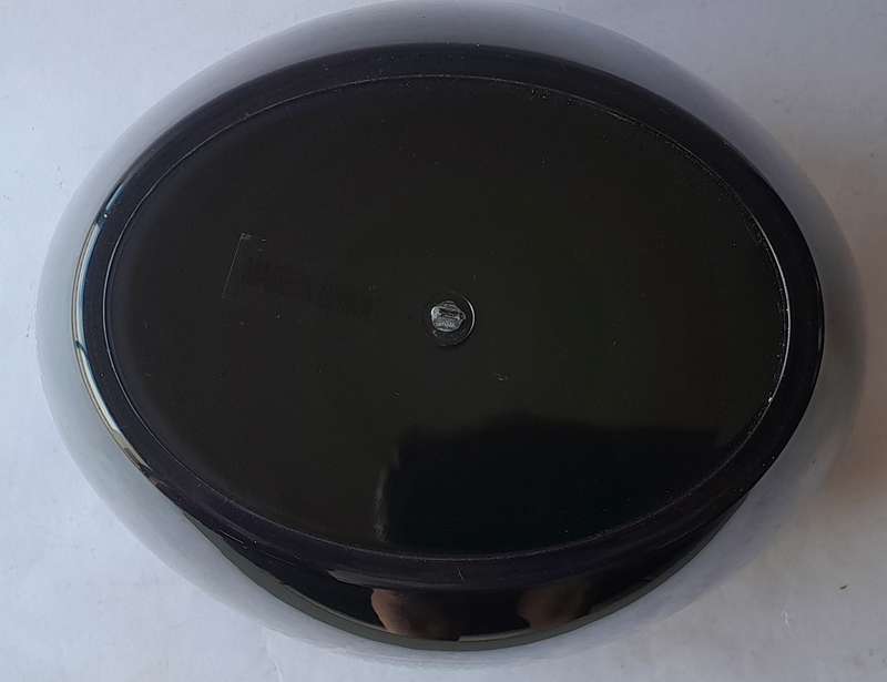 Vintage Luc Belaire Black Lucite Ice Bucket (Medium). 26.5cm.