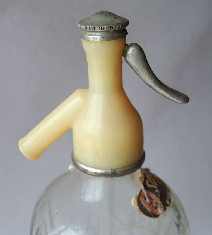 Vintage Schweppes South Africa Soda Syphon. 30cm.