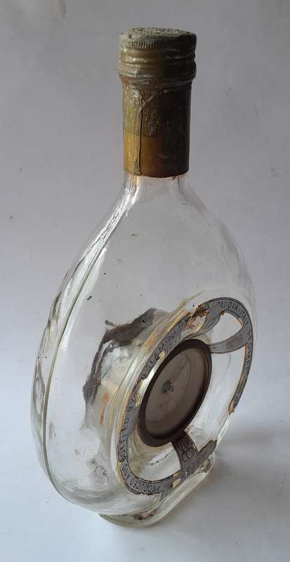 Vintage Girolamo Luxado Cherry Wine Clock Bottle. 26cm.