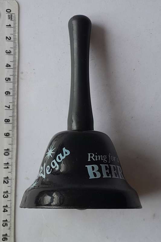 Las Vegas Ring for Beer Bell. 13cm.