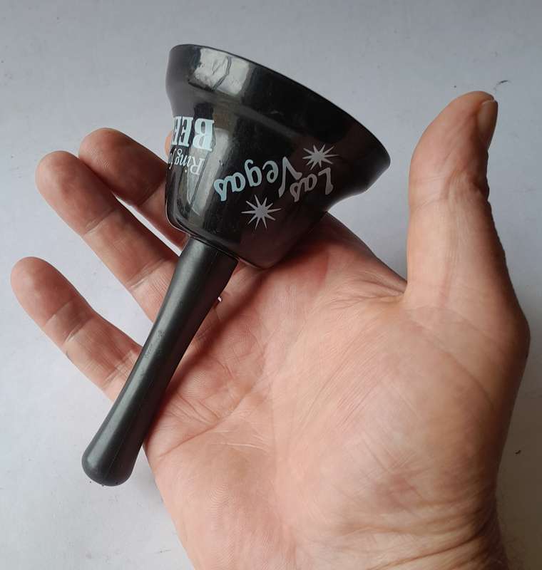Las Vegas Ring for Beer Bell. 13cm.