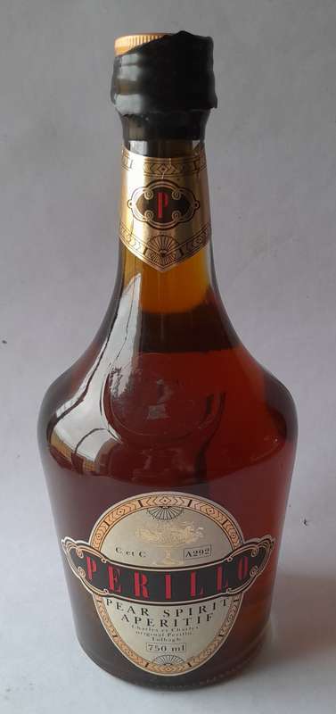 750ml Perillo Pear Spirit Aperitif With Whole Pear. Sealed.