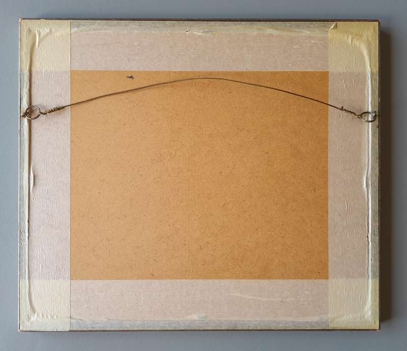 UK Artist John Rowbottom Watercolour. Signed And Framed (38 x 33cm).