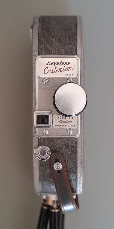 1940'S U.S.A. Keystone Criterion A-9 16mm Movie Camera. Superb Condition.
