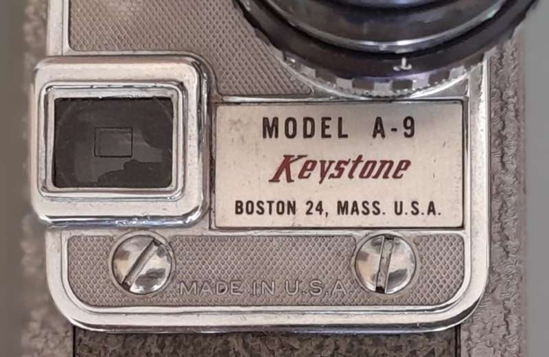 1940'S U.S.A. Keystone Criterion A-9 16mm Movie Camera. Superb Condition.