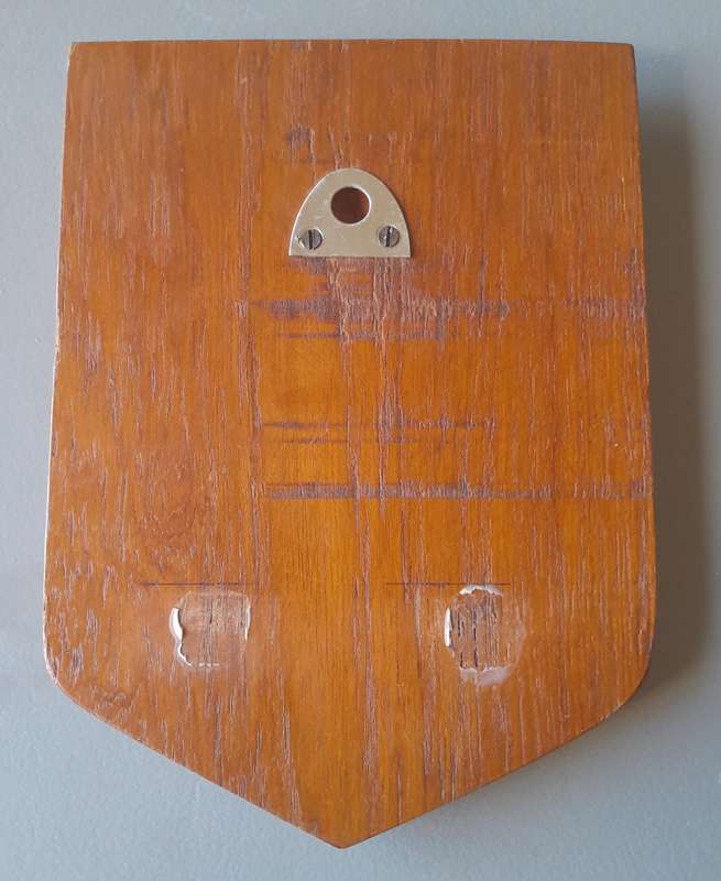 Vintage Rhodesian Air Force Plaque. 20 x 15cm.