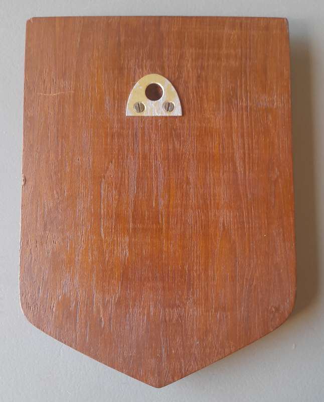 Vintage Southern Rhodesia Artillery Plaque. 1 FD REGT (S.R.A.) RHA. 20 x 15cm.