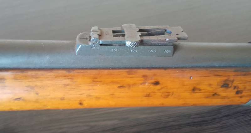Boer War 1887 BSA Martini-Henry Carbine with Cartridge and Display Stand
